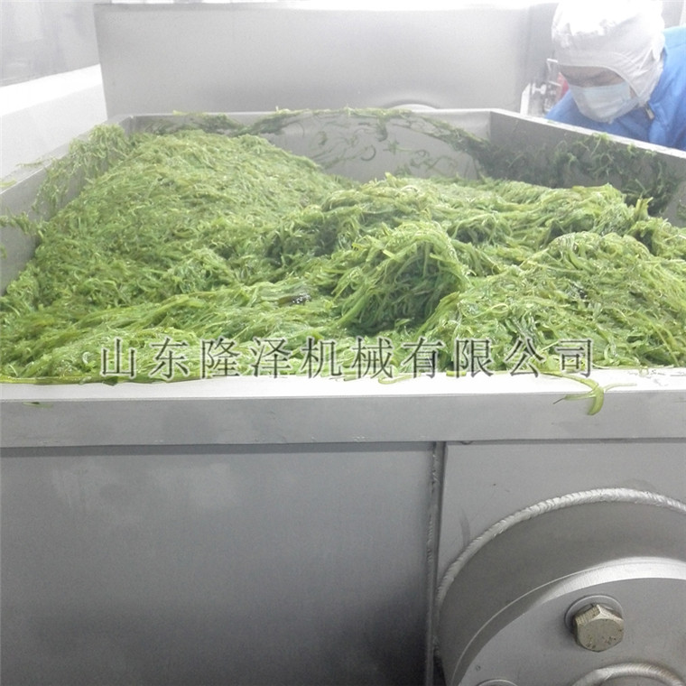 蔬菜调料卧式搅拌机生产现场